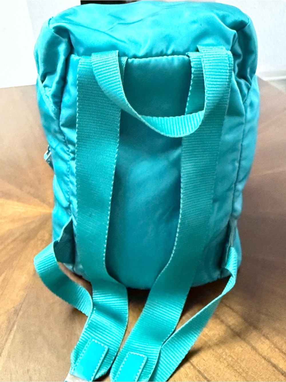 Prada Teal Nylon Buckle Backpack - Picture 8 of 9